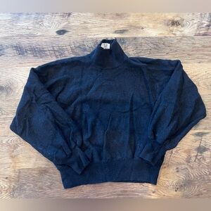 Laura Biagiotti Black Turtleneck Sweater